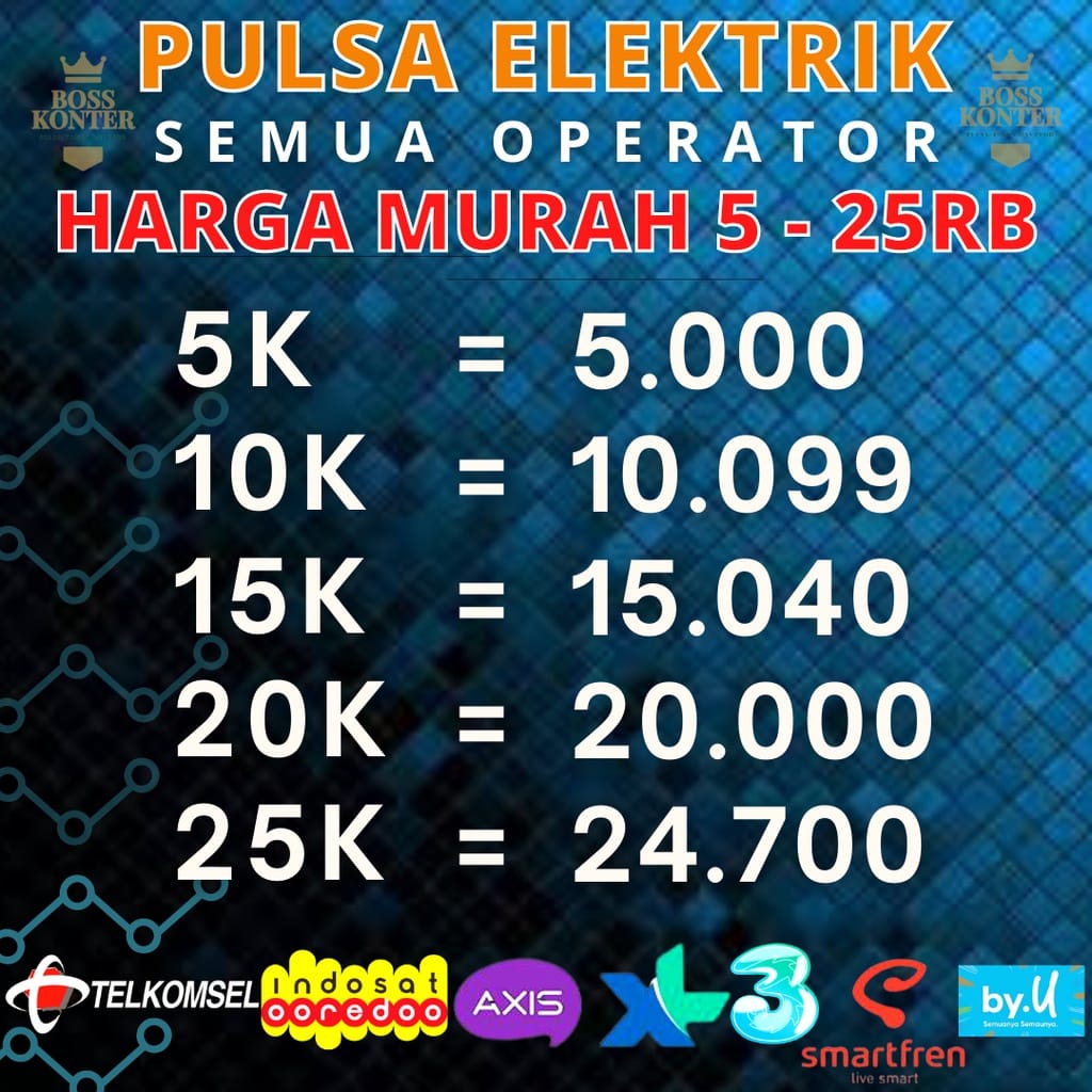 promo murah - pulsa reguler XL mulai 5000 sajah