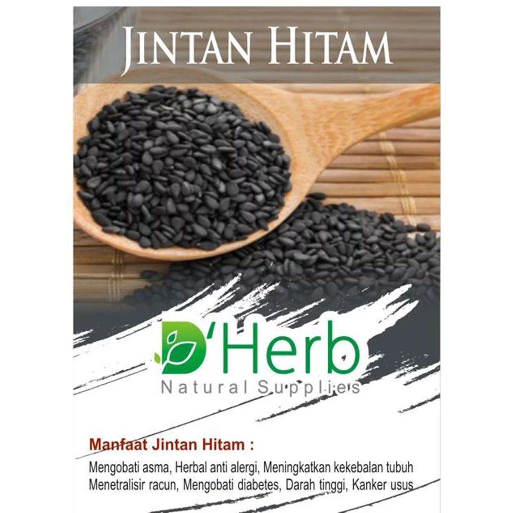 D Herb Pure Biji  Jintan Jinten  Hitam Habatusauda 100 