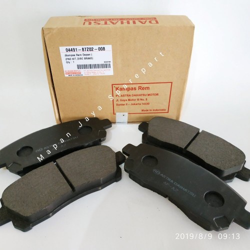 BRAKE PAD ORIGINAL - KAMPAS REM DEPAN AVANZA / XENIA / RUSH / TERIOS / TARUNA