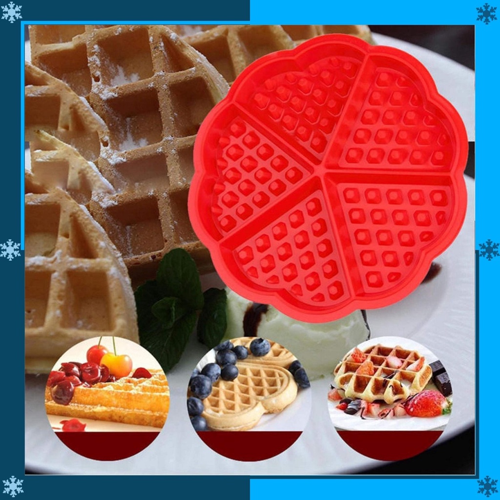 Cetakan Waffle - Cetakan Croffle - Cetakan Wafel - Alat Cetak Cetakan Pencetak Pembuat Waffle Croffl