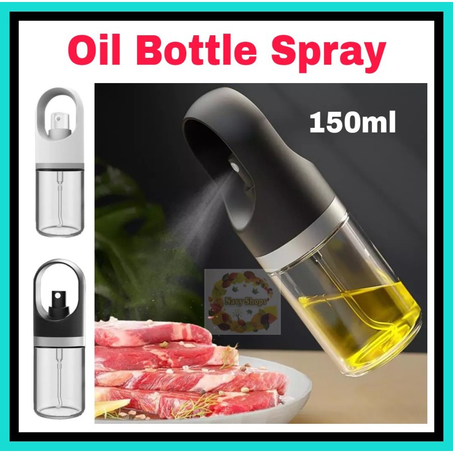 NA -  Botol Minyak Semprot Kaca Cooking Oil Spray Bottle 123