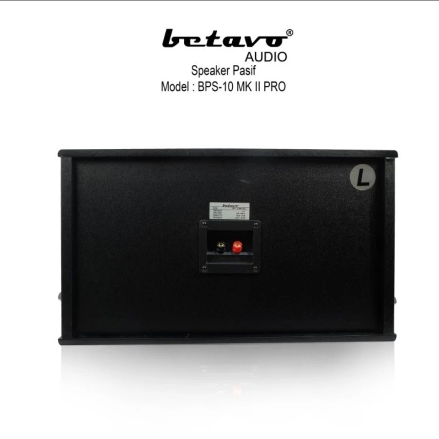 Speaker 10 inch Betavo bps 10 Mk II pro pasif bps10 mk 2 pro original