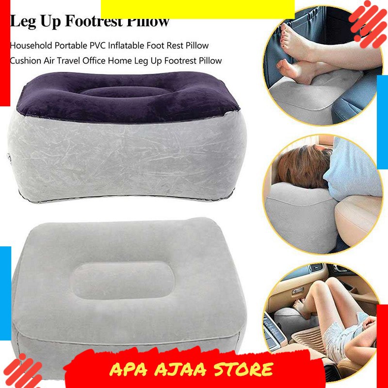 Best Seller ! VITORHYTECH Bantal Angin Kaki PVC Inflatable Relaxing Pillow - jj06114