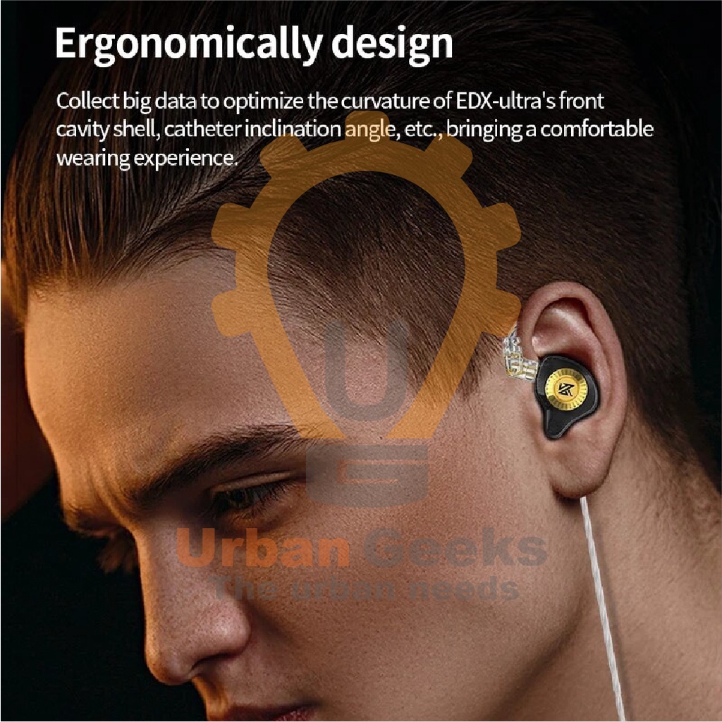 Earphone KZ EDX ULTRA Upgrade EDX Pro Basshead