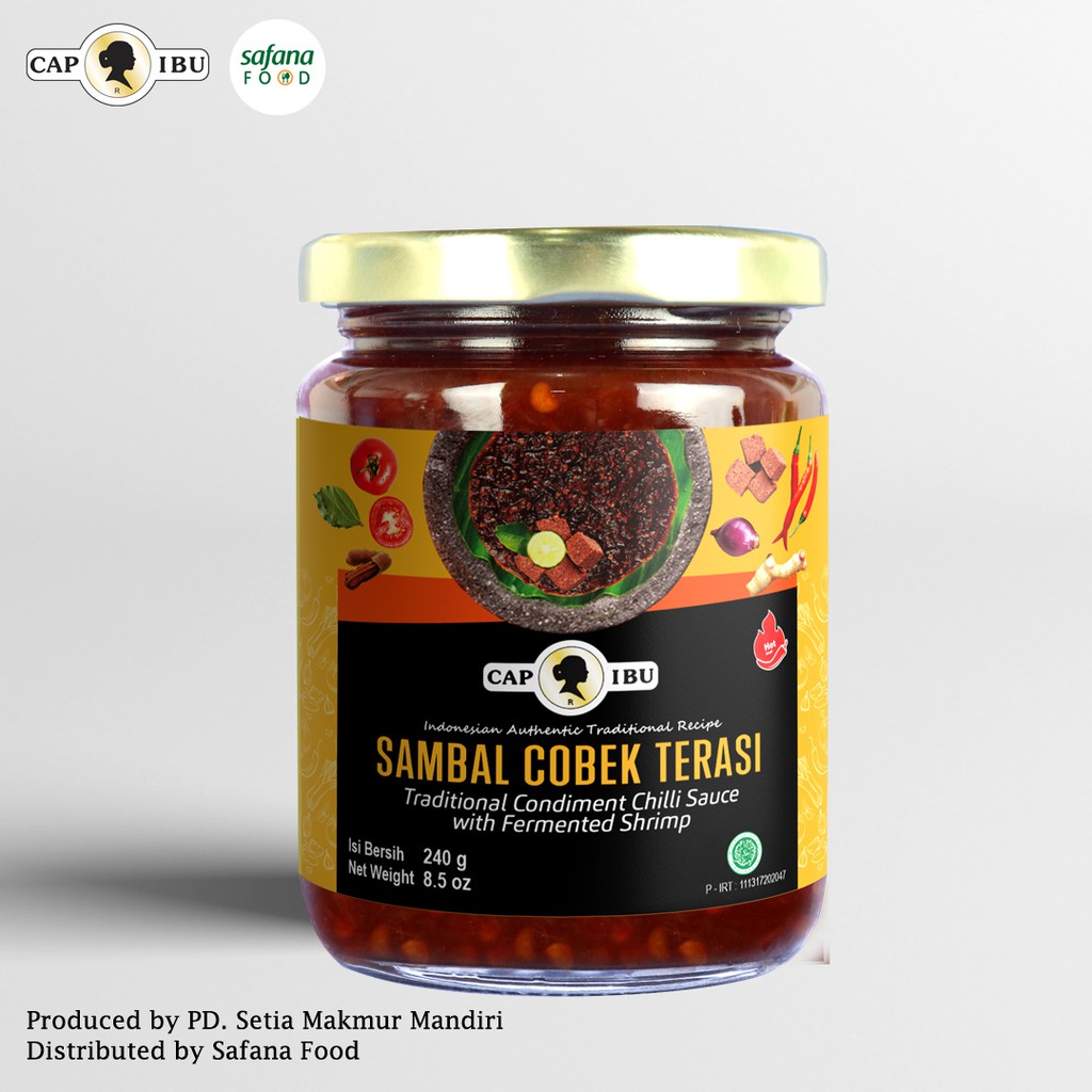 

Sambal Cobek Terasi Cap Ibu