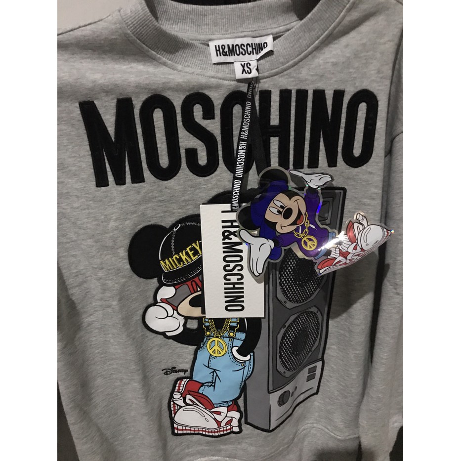 moschino pullover mickey mouse