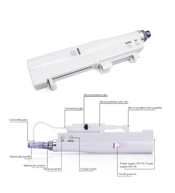 Dermapen | meso gun mesotheraphy needle dermapen 2 in 1 injeksi serum dermapen