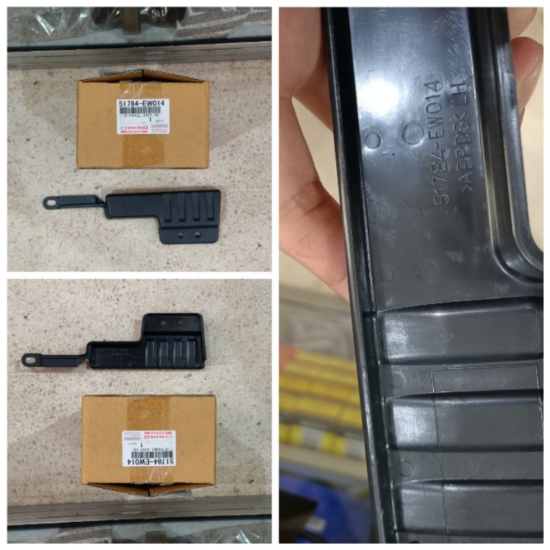 INJAKAN BEMPER HINO 500 BAGIAN ATAS ASLI HINO