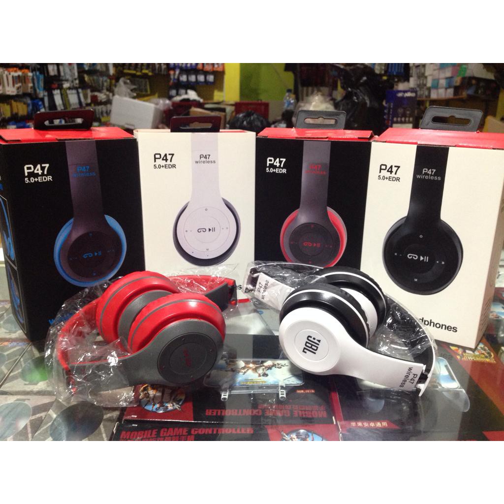 Headphone Wireless Bluetooth JBL P47