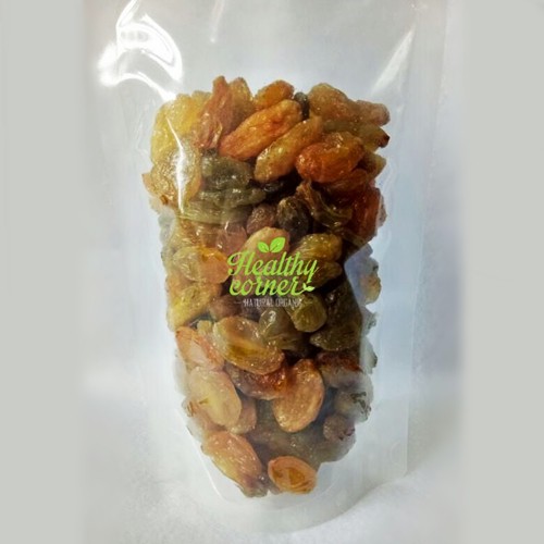 

Golden Raisin Jumbo Premium Kismis Kuning Gold Raisins Besar 250 gram