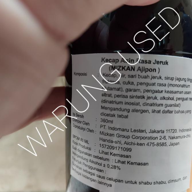 

Sale Mizkan Aji Pon Citrus 360Ml Shoyu Kecap Asin Japan Rasa Jeruk Ajipon