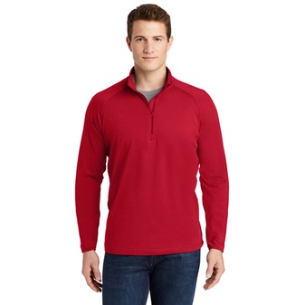 Sport-Tek Sport-Wick Stretch 1/2-Zip Pullover | Sweater Sport Pria