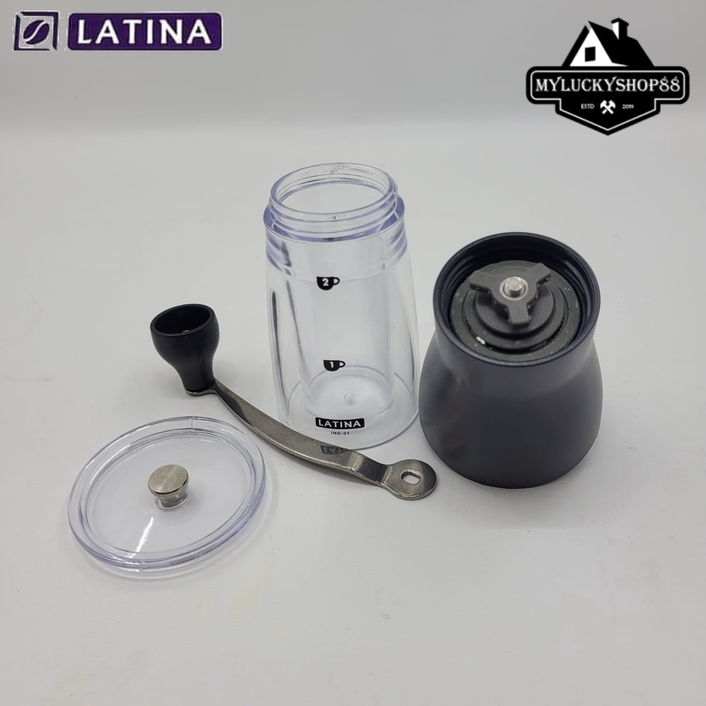 Latina Slimo Coffee Mill IND-01 Grinder Manual - Alat Giling Kopi