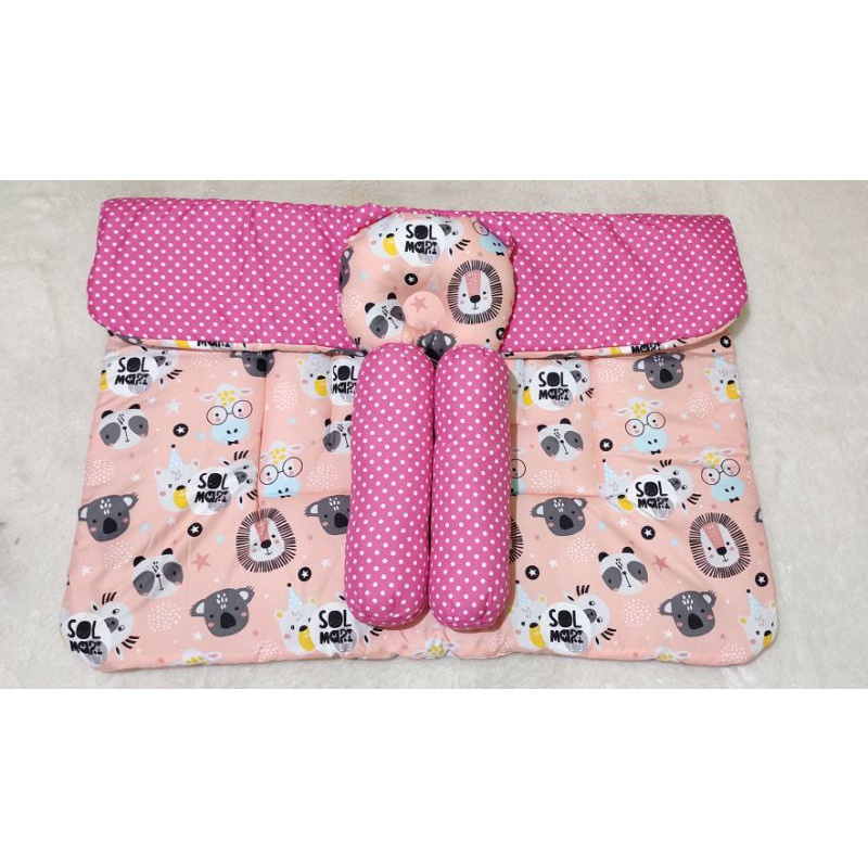 Bedcover bayi matras bantal guling bayi