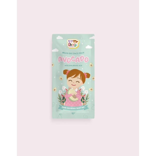 CHINGU BY KIYOWO WASH OFF MASK 10Gr BPOM APPROVED