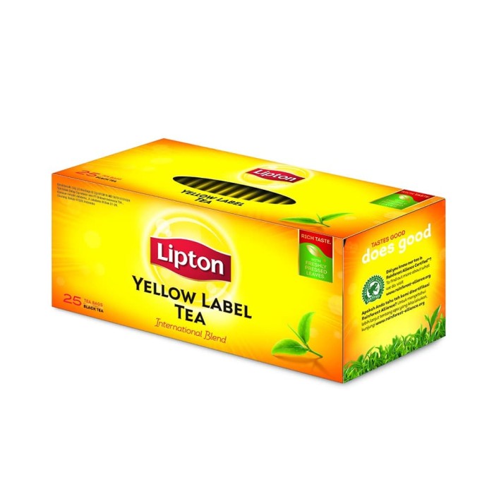 

B062 Lipton Yellow Label 25 Teh Celup Twinpack g054S