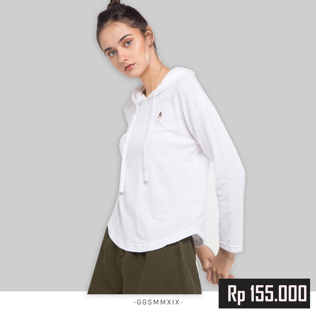 Zahava Hoodie By Hush Puppies Whites Original Brand | New Zahava Hoodie Hush Puppies Original Brands