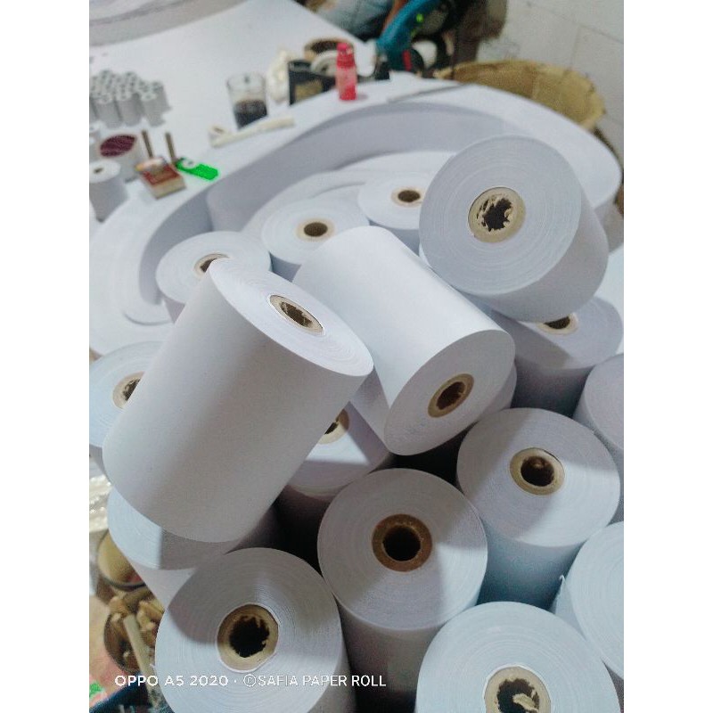 

kertas setruk HVS 1 PLY 75x60 printer kasir DOT MATRIX