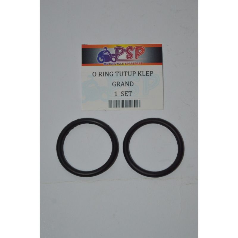 Oring Tutup Klep GRAND (Harga Per set isi 2) - Seal Sil O Ring Karet OTK PRIMA /STAR /LEGENDA/ SUPRA