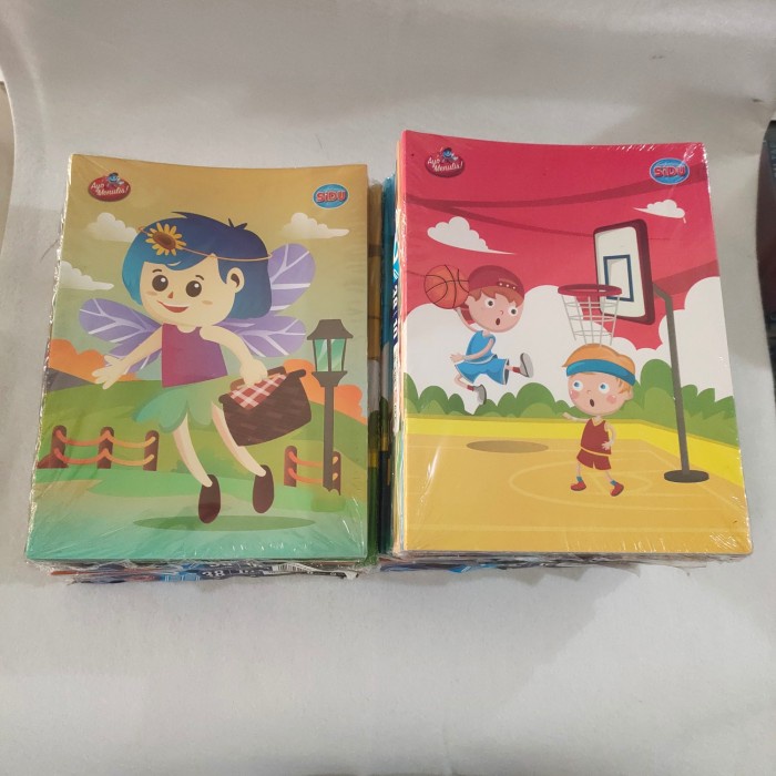 

Cantik Buku Tulis Sidu 38 Lembar 10Buku/Pak Hot Sale