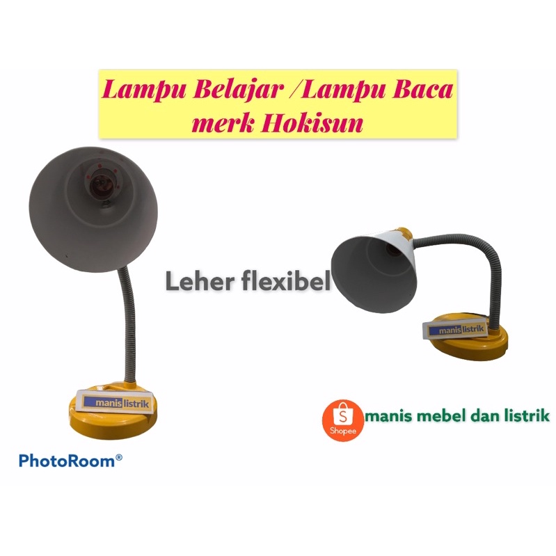 LAMPU MEJA BELAJAR/LAMPU BELAJAR FLEXIBEL/LAMPU BACA