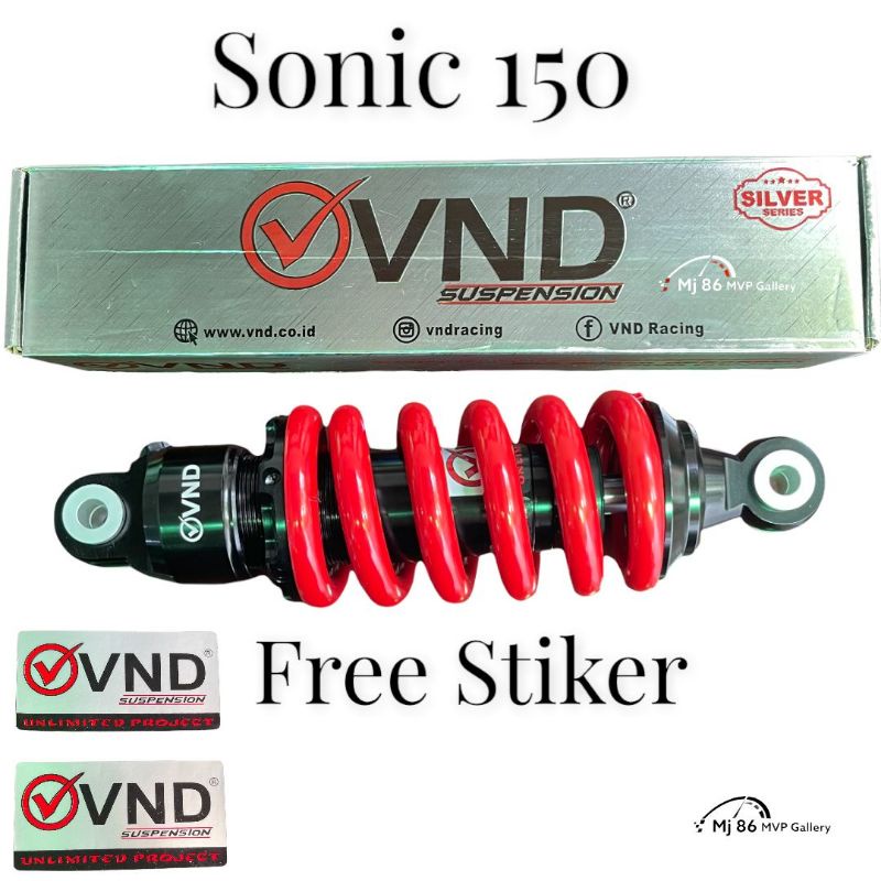 vnd monoshock original VND premium shock variasi monoshock variasi Sonic MX Vixion Sonic ninja150 fu150