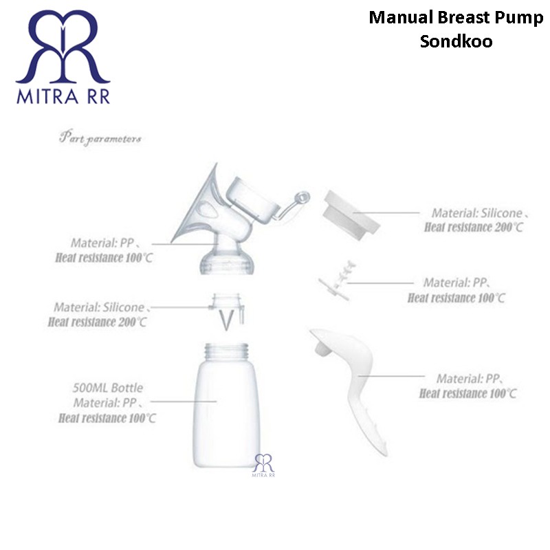 Pompa ASI Elektrik Dual Mode Real Bubee / Double Electric Breast Pump - Pompa Asi Manual Breastpump