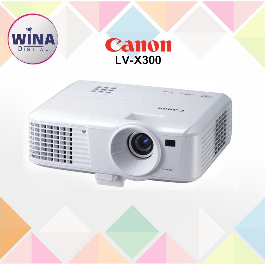 Projector Canon LV-X300 - 3000 Ansi XGA Garansi Resmi PT Datascrip