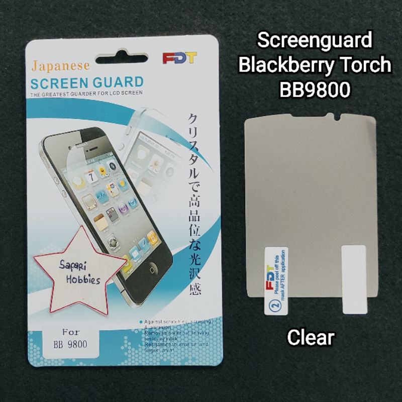 Screenguard Blackberry Torch BB9800