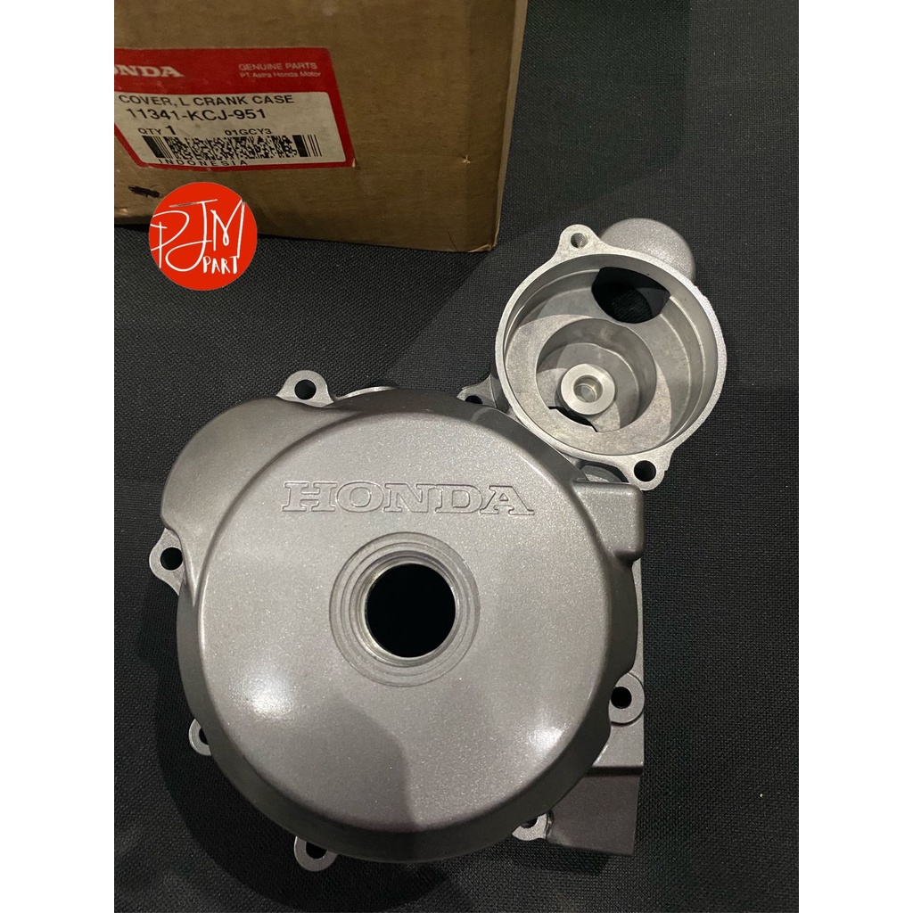 11341-KCJ-951 Cover Tutup Bak Magnet Megapro Lama SILVER Double Stater