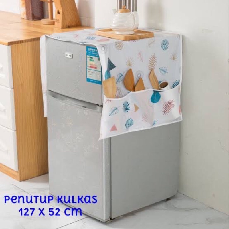 Penutup kulkas / Taplak kulkas