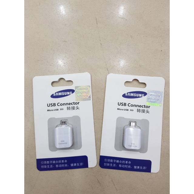 Sambungan Otg  Usb Flashdisk  Colokan Micro/Luna Original 100%