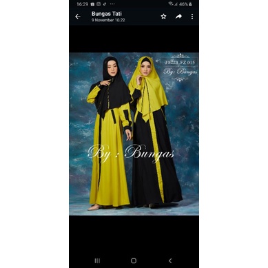 gamis bungas