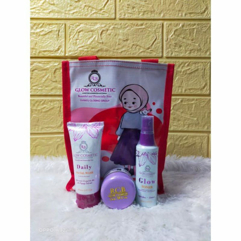 rcb glow cream paketan