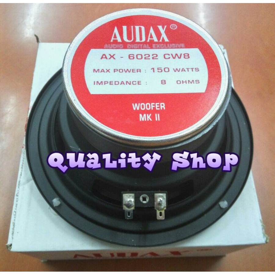 SPEAKER SUBWOOFER 6 INCH AUDAX AX-6022 150 WATT ORIGINAL