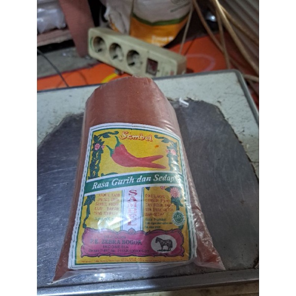 

sambal cap zebra khas bogor