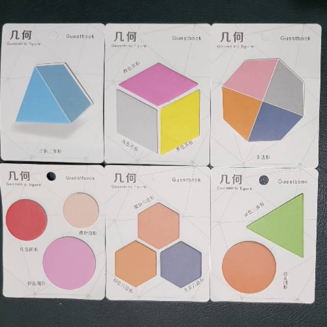 

Sticky Notes Bentuk Geometri / Sticky Notes Geometric Figure / Sticky Notes Lucu/Unik