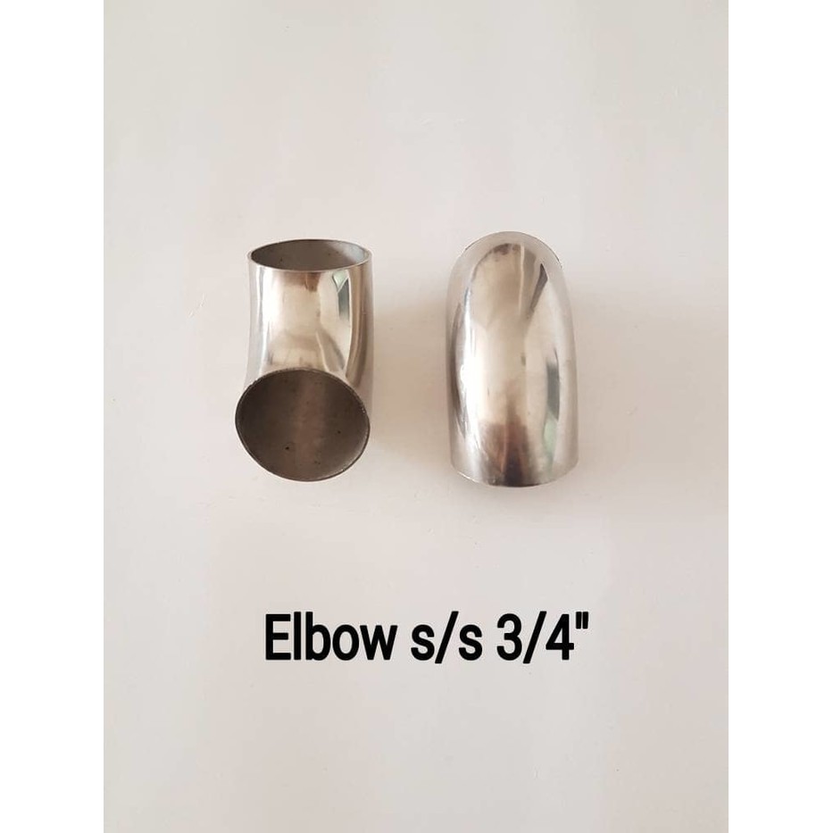 Elbow 3/4 inch ss - Keni - Lasbow - Sambungan pipa stainless steel