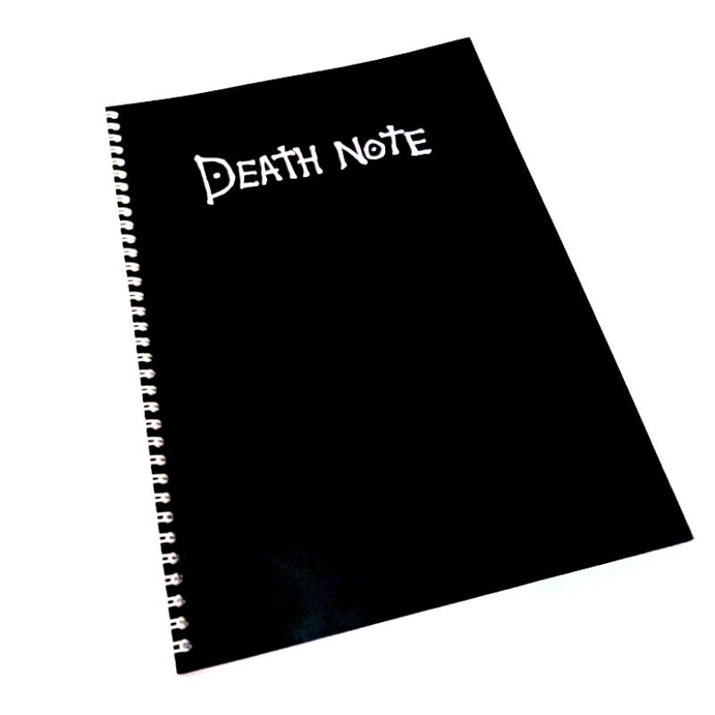Buku death note notebook death note custom ukuran a5 bergaris dan polos isi 100 halaman-2
