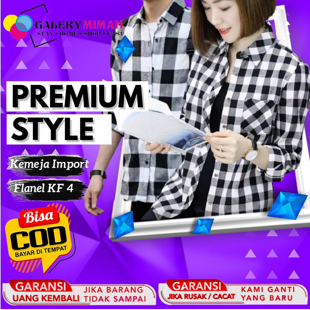 kemeja Klanel Pria Lengan Panjang Baju Flanel Pria Kameja Flanel Flanel Oversize Pria Kemeja Flanel 