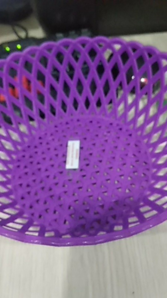 Keranjang Buah Sayur Plastik Orchid M 5519