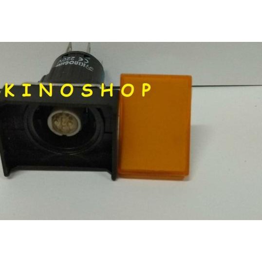 ➥ Push Button Lamp 16mm Rectangular - Iluminated Push Lamp ❄