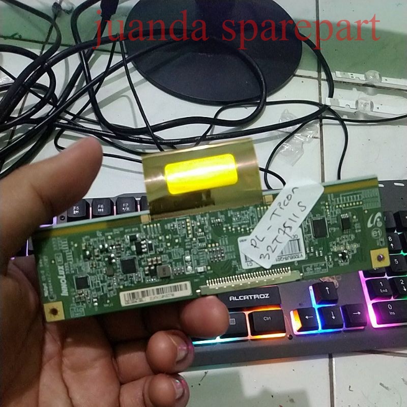 tcon - t cone polytron sharp tcl lg pld 32t1850 32d1850 32d1820 32v0753 .