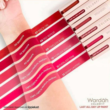 WARDAH Colorfit Last All Day Lip Paint / Around The Word | Lip Cream