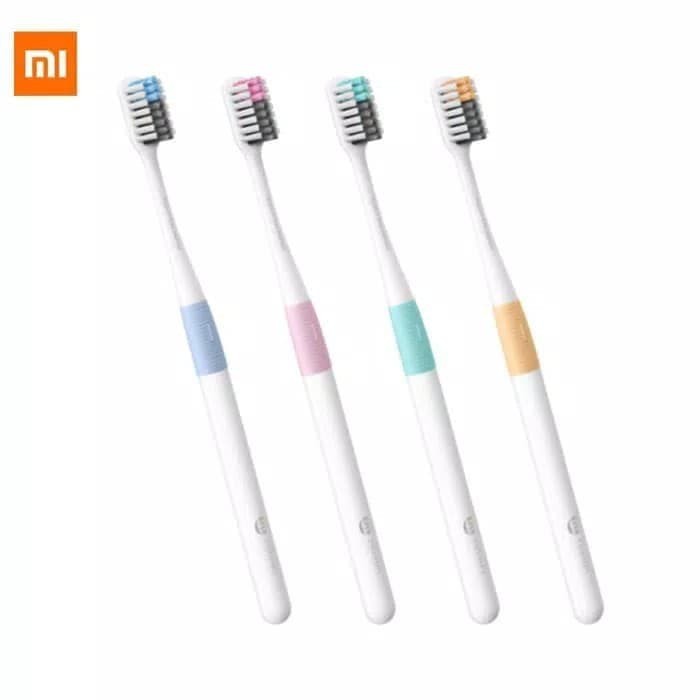 Doctor-B Toothbrush 4pcs sikat gigi dan 1pcs travel box