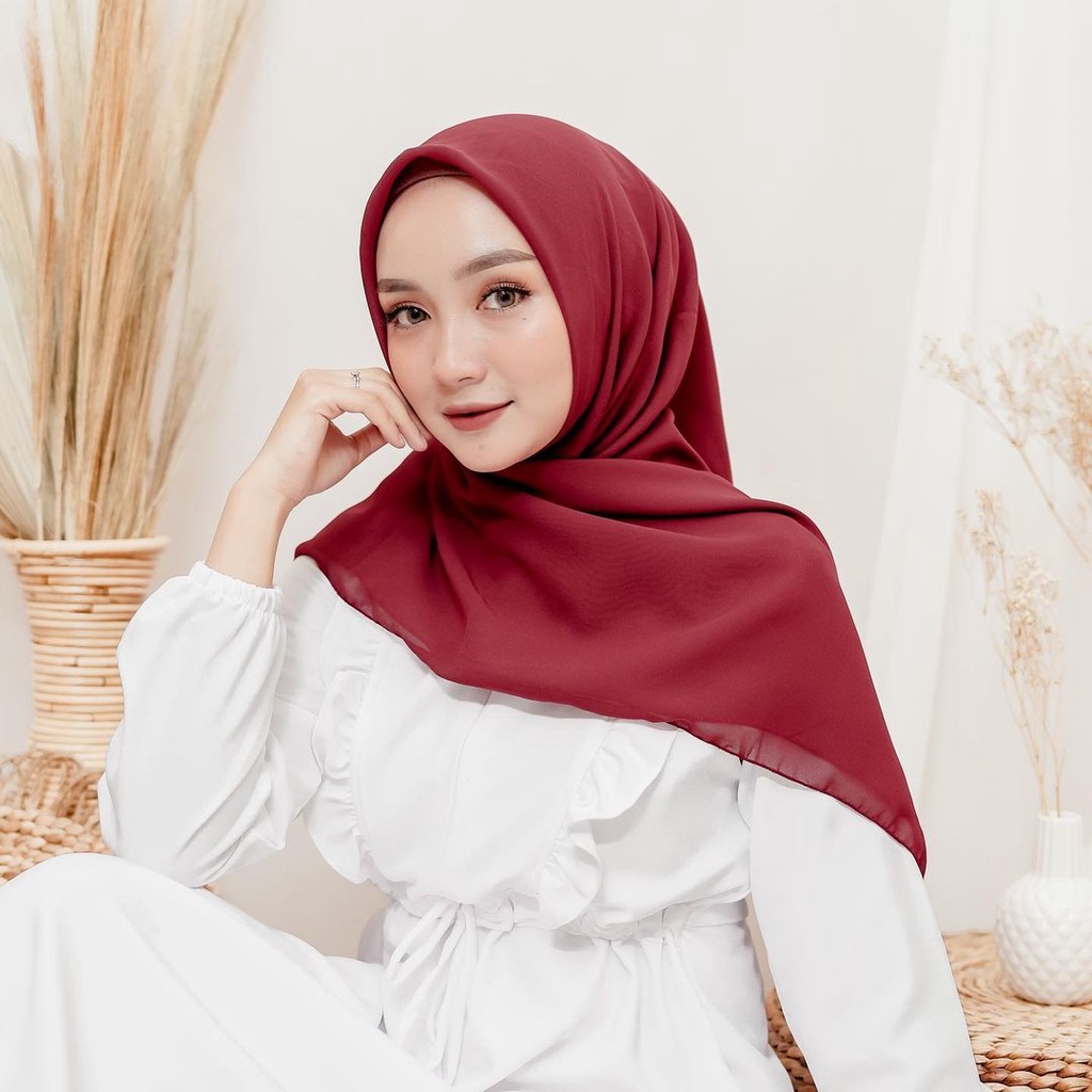 [ COD ] Bella Square 50 Warna Hijab Segiempat