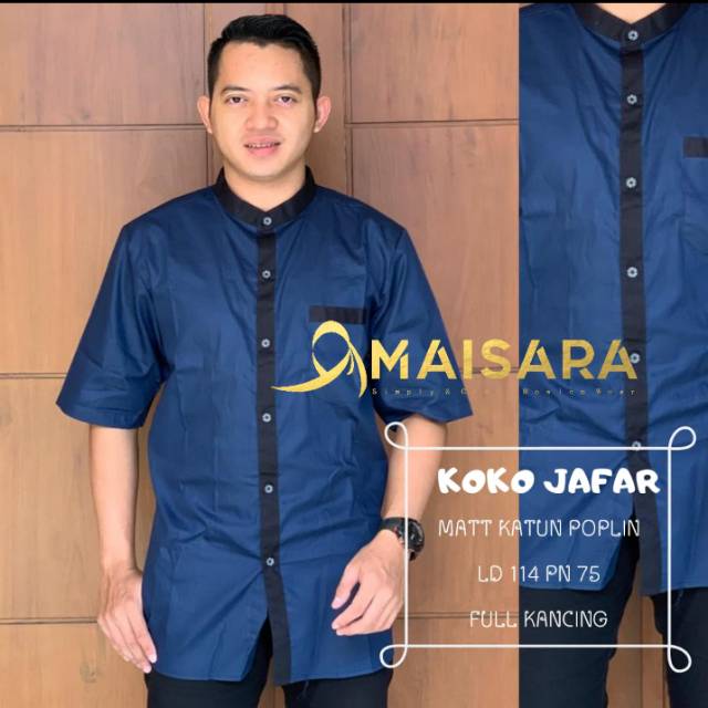 BAJU kOKO JAFAR/KEMEJA PENDEK AMMAR/BAJU KOKO FARHAN/