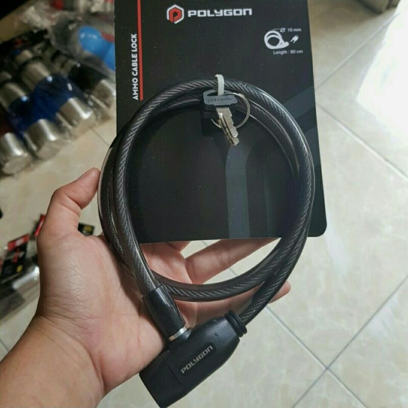 Kunci Gembok Sepeda Polygon
