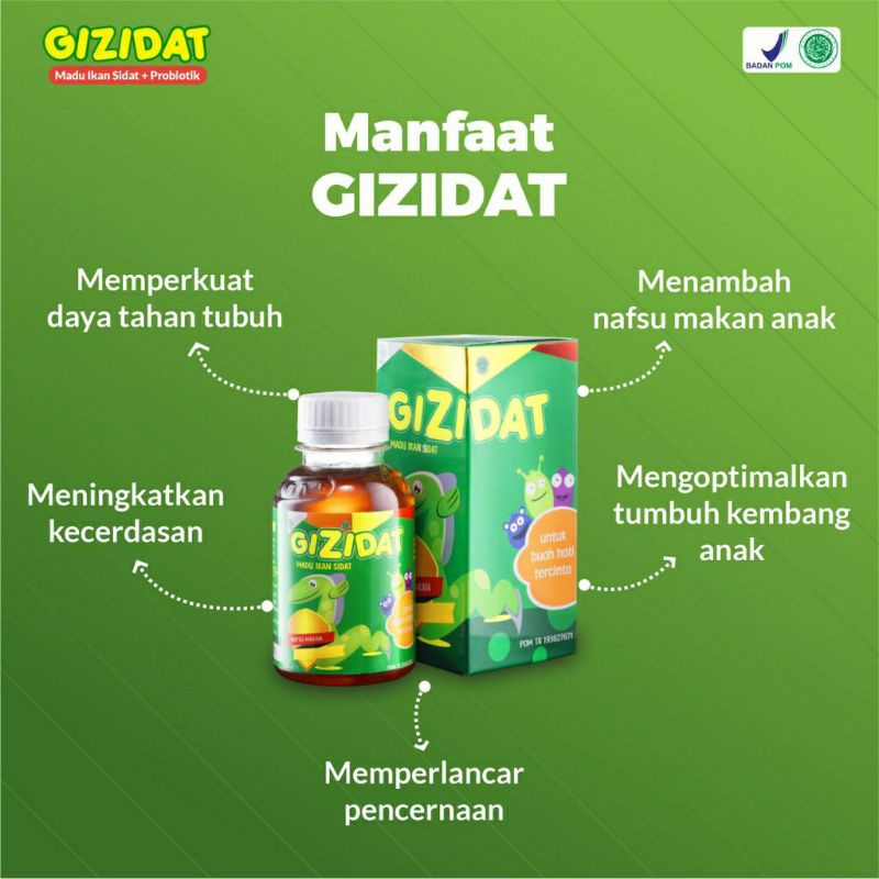 

MADU GIZIDAT + PROBIOTIK & TEMULAWAK - MADU IKAN SIDAT