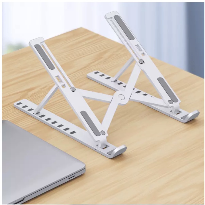 HDB1 Stand Holder Laptop Tablet Notebook HP dudukan Lipat meja penyangga anti slip portable